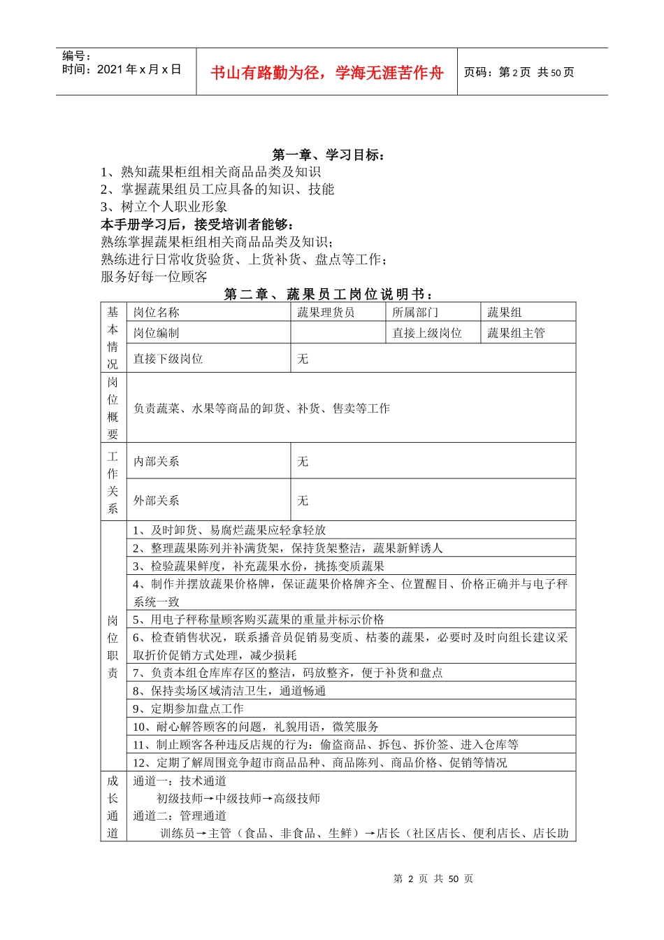 超市蔬果管理手册_第2页