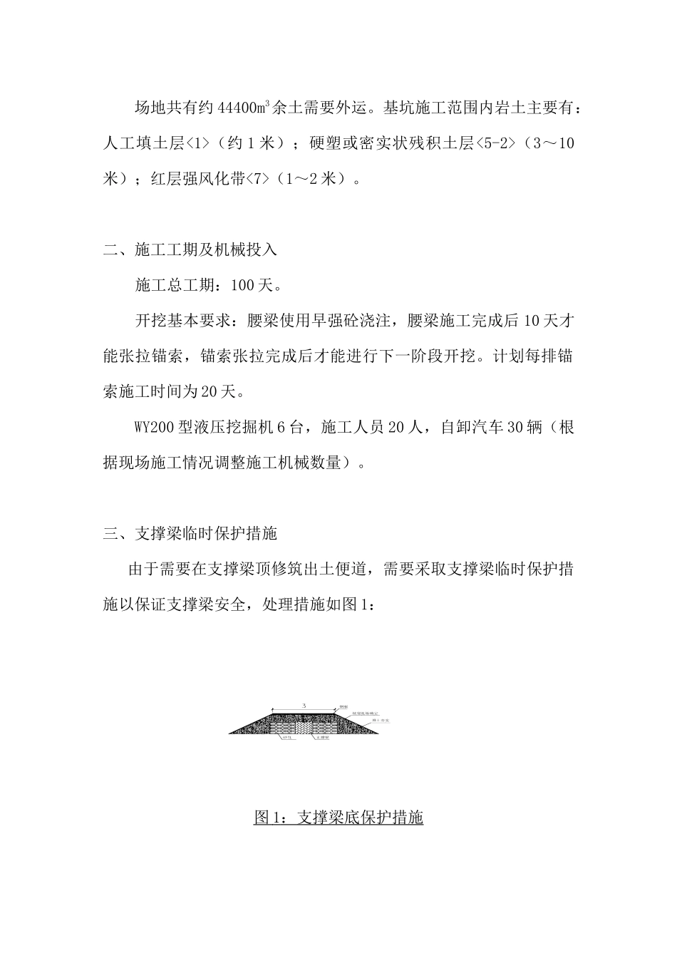 环城大厦基坑土方开挖外运施工方案(分层开挖)_第2页