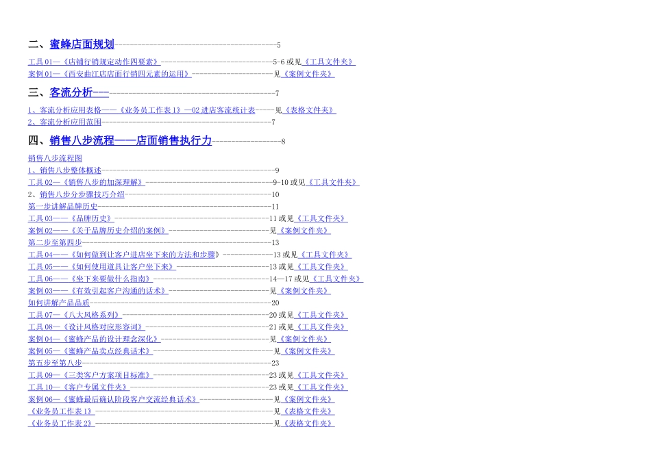 蜜蜂销售提升作业标准书10_第2页