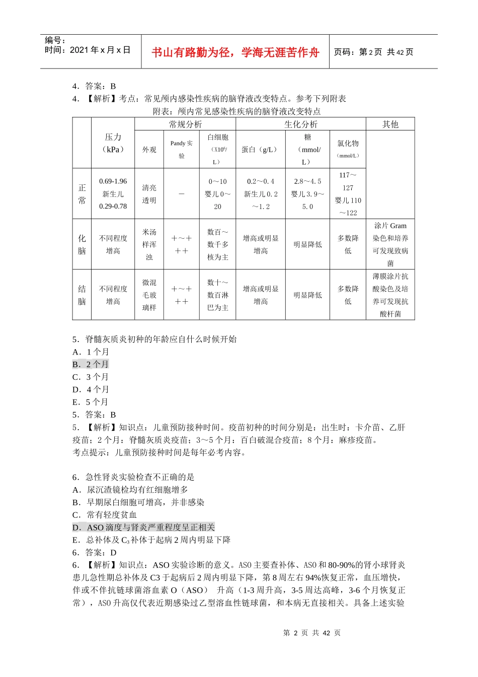 助理医师冲刺复习题第三单元_第2页
