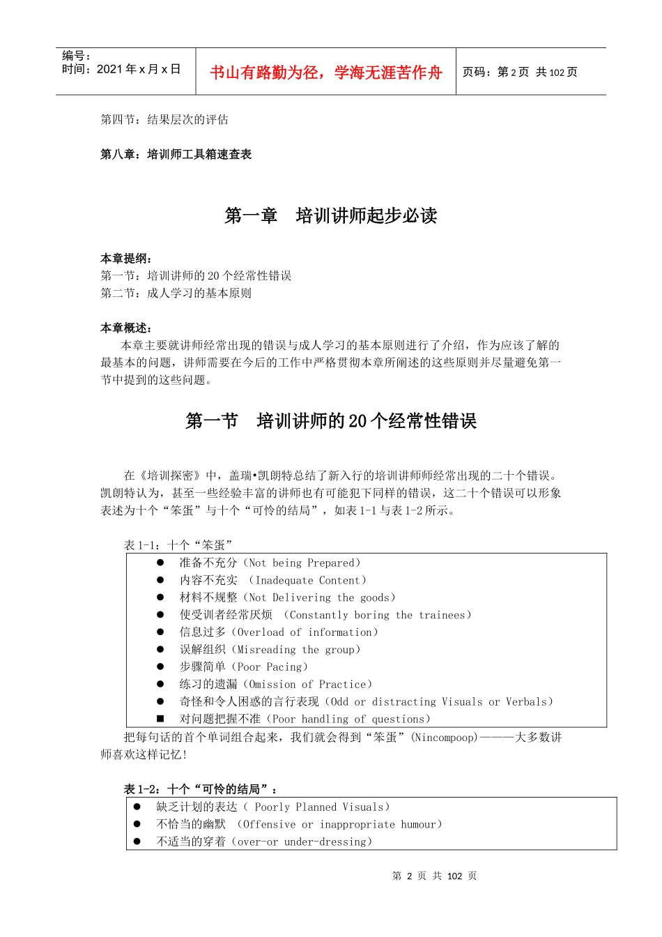 培训讲师培训流程步骤管理_第2页