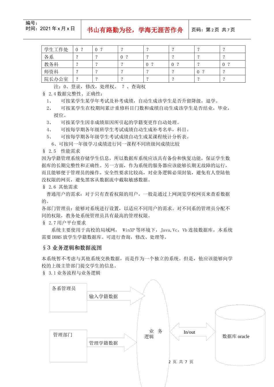 软件工程(需求分析报告)_第2页