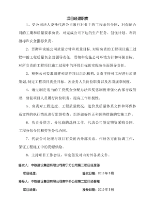 岗位职责(打印签字版)