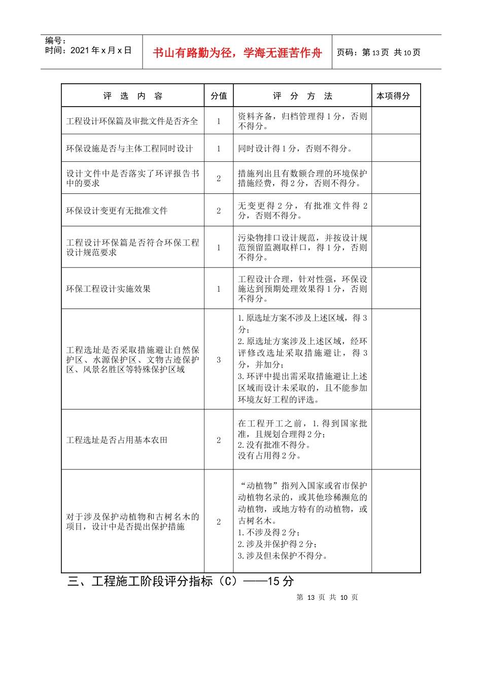 人力资源-20222国家环境友好工程评分办法-附件2：_第2页