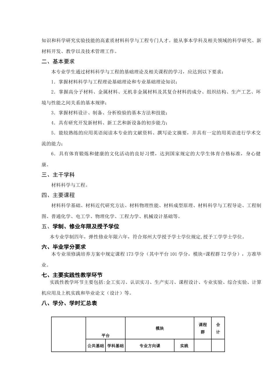 材料科学与工程专业培养方案探析_第2页