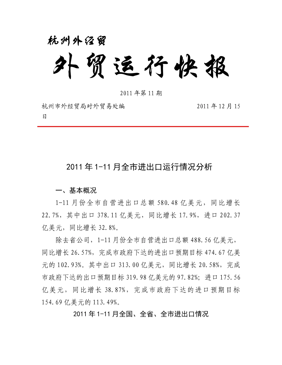 杭州外贸出口_第1页