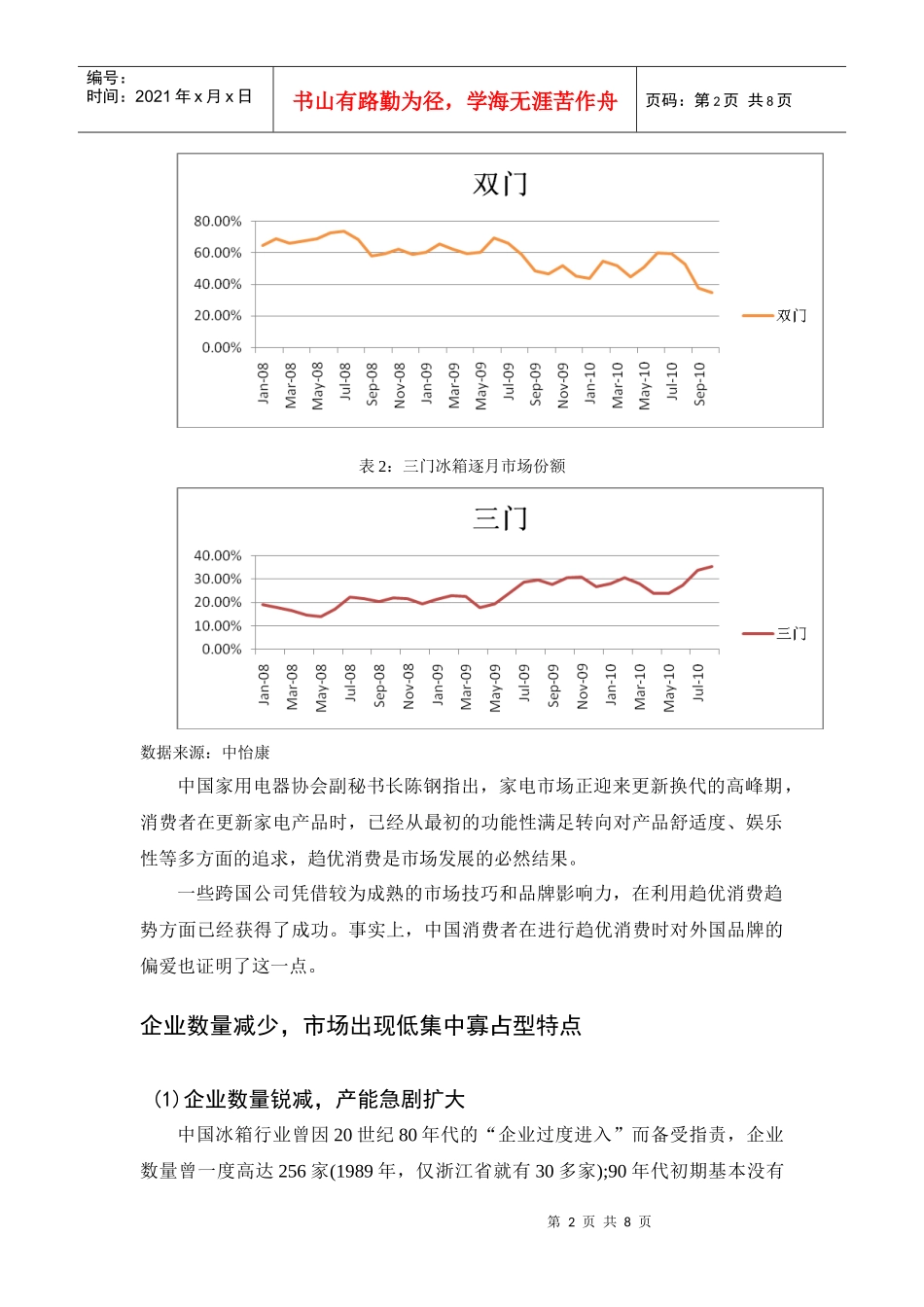 趋优消费—中国冰箱的未来发展方向_第2页