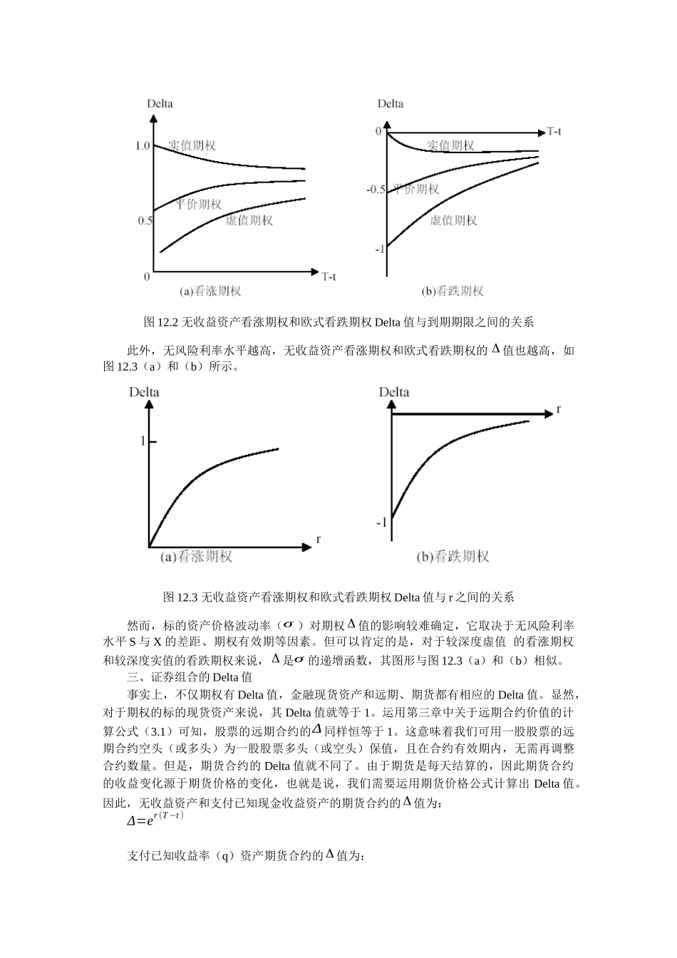期权价格的敏感性和期权的套期保值(1)_第3页