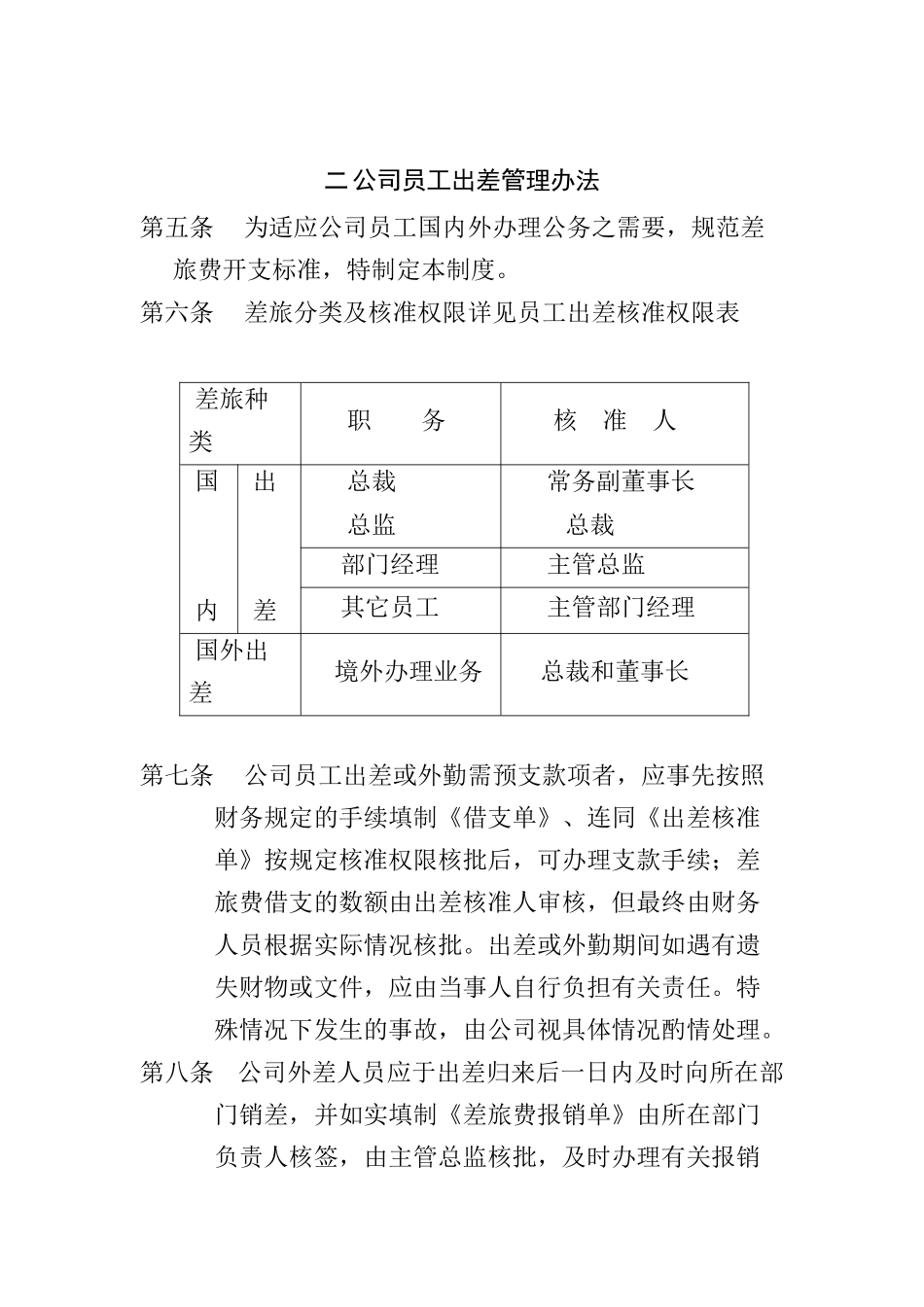 费用管理制度规范_第2页