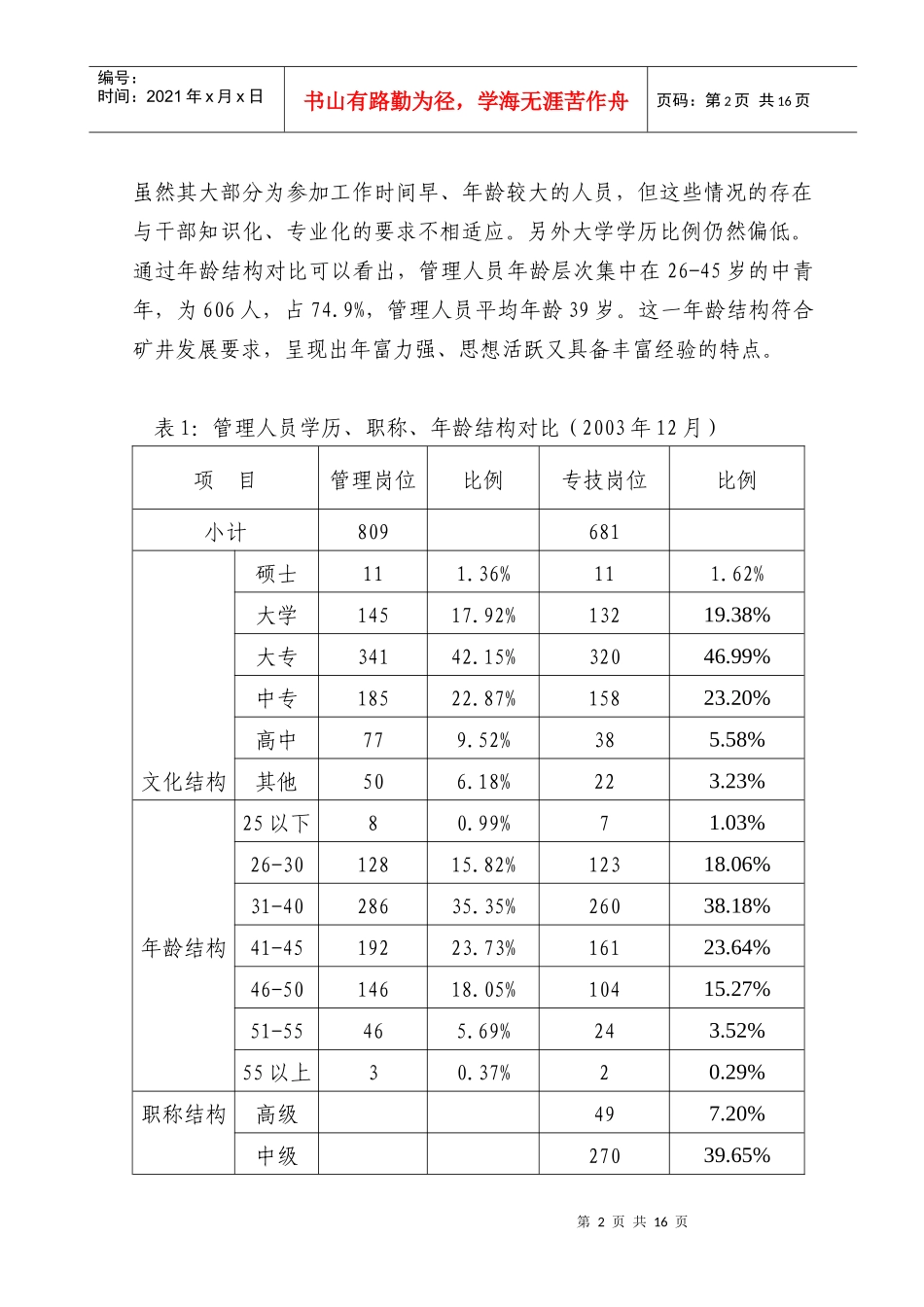 兴隆庄煤矿人力资源开发与研究_第2页
