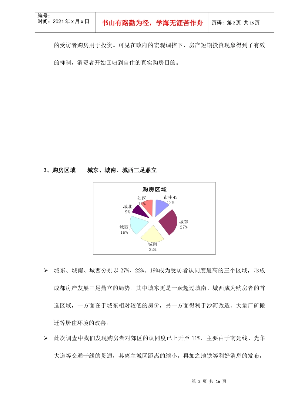 购房者置业问卷报告_第2页