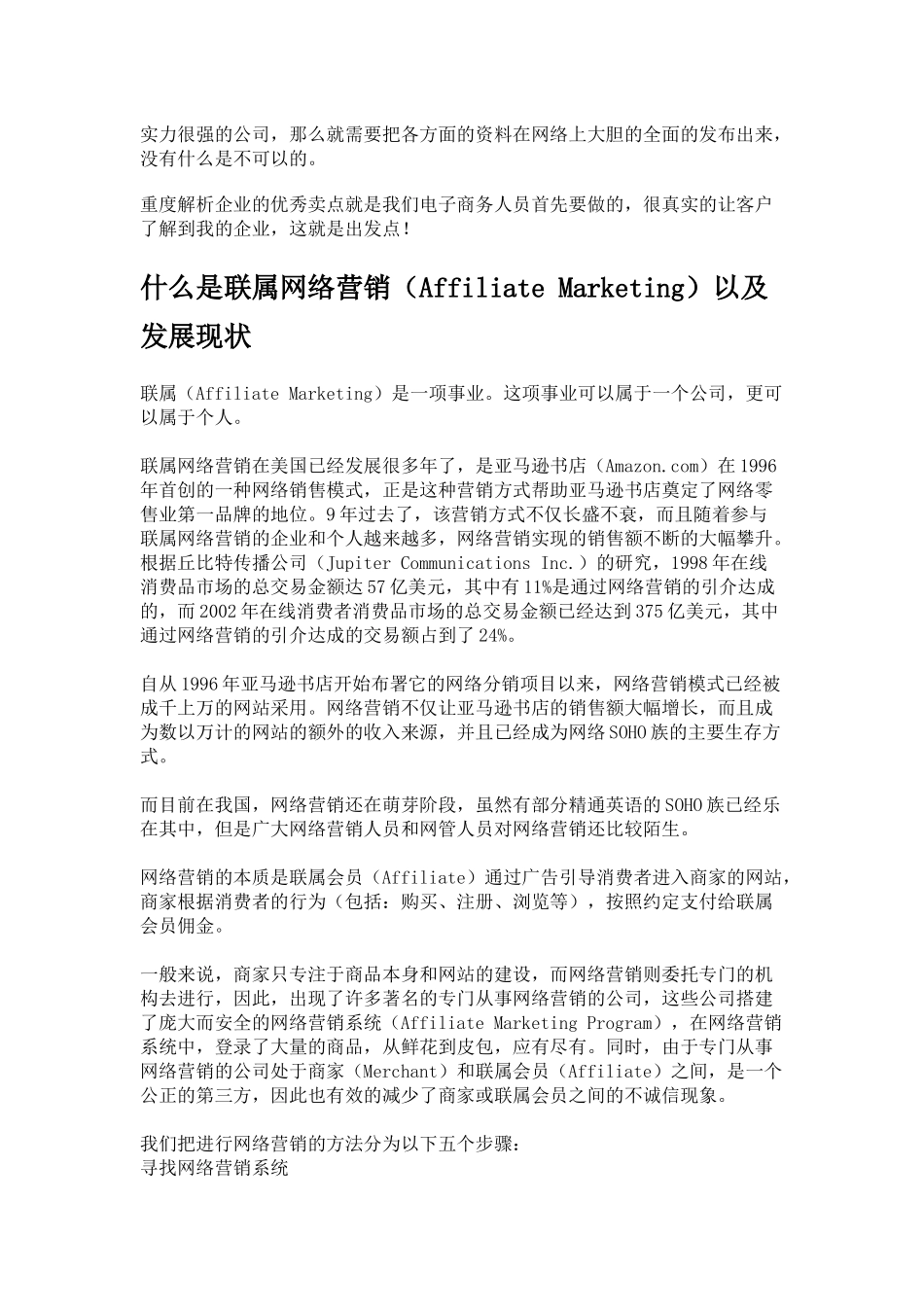 电子商务人员如何服务好一个企业的网络营销_第2页