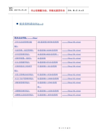 经营业绩考核与薪酬管理暂行制度