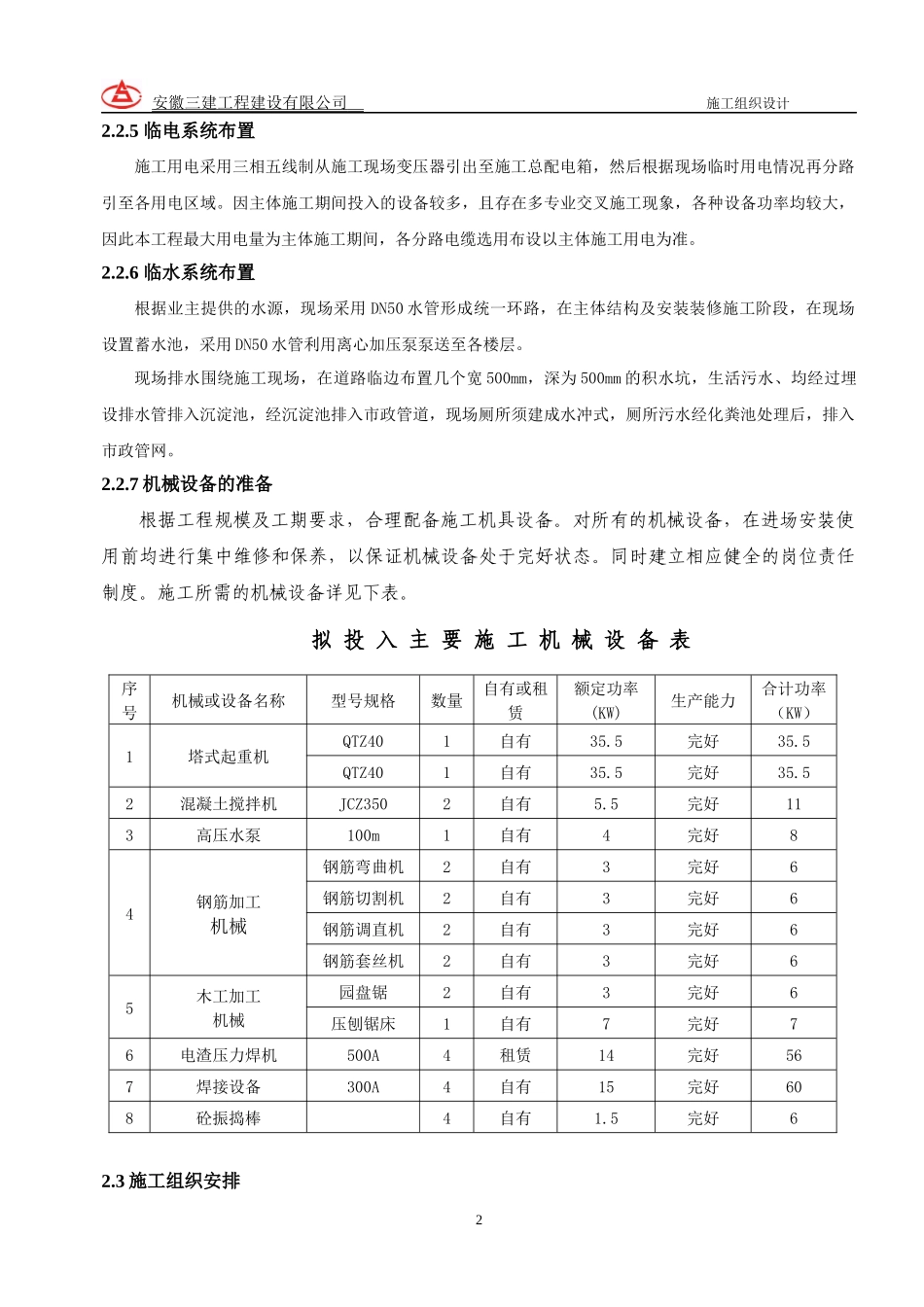 大连路消防站施工方案（DOC88页）_第3页