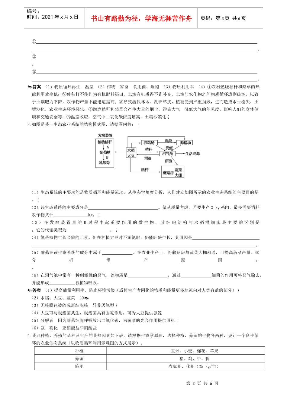 选修③ 专题五 生态工程_第3页
