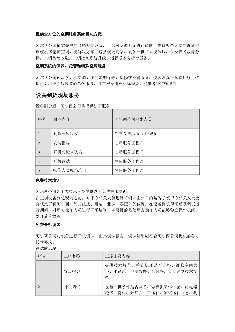 阿尔西售后服务一般性介绍_第2页