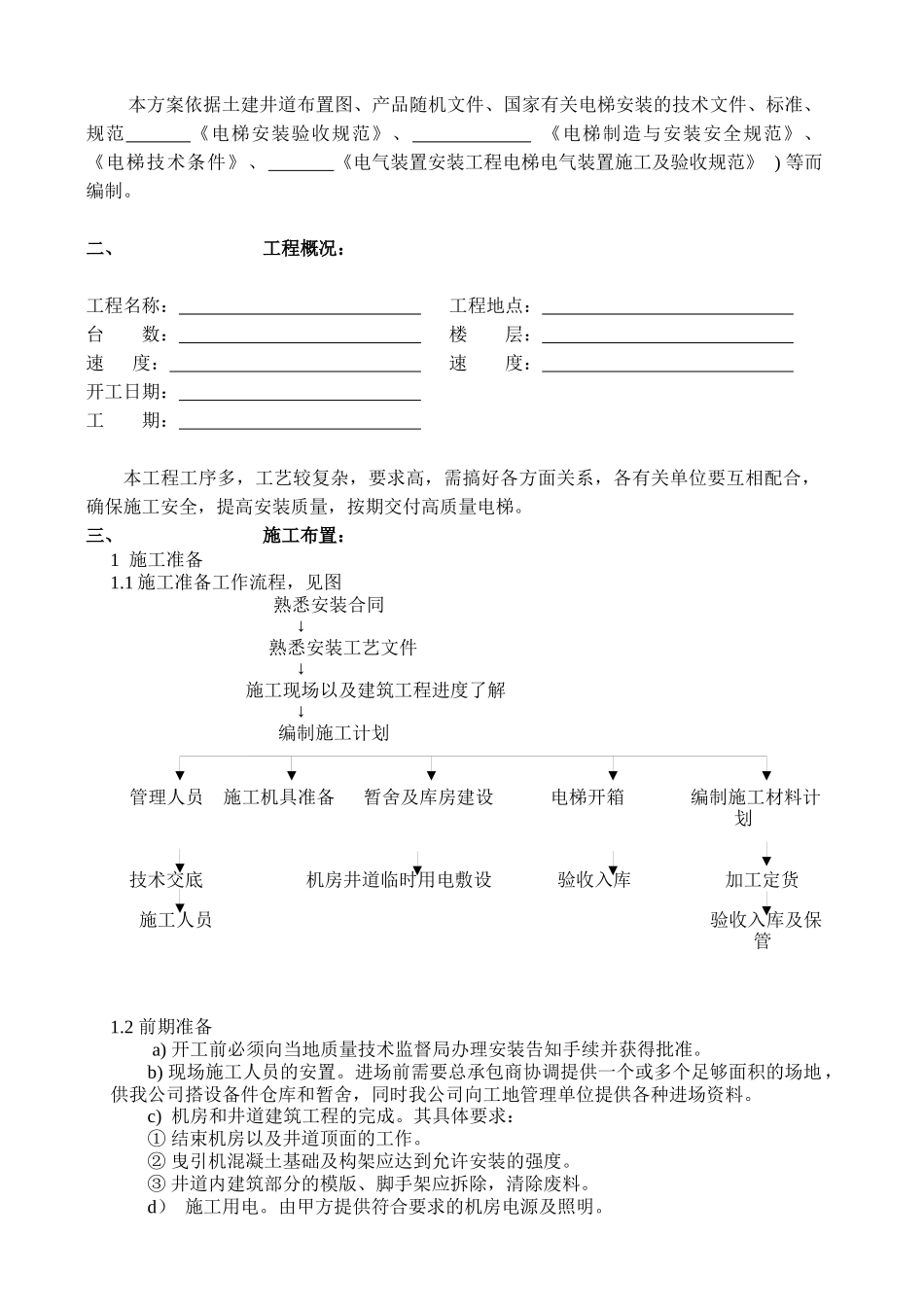 电梯施工方案_第2页