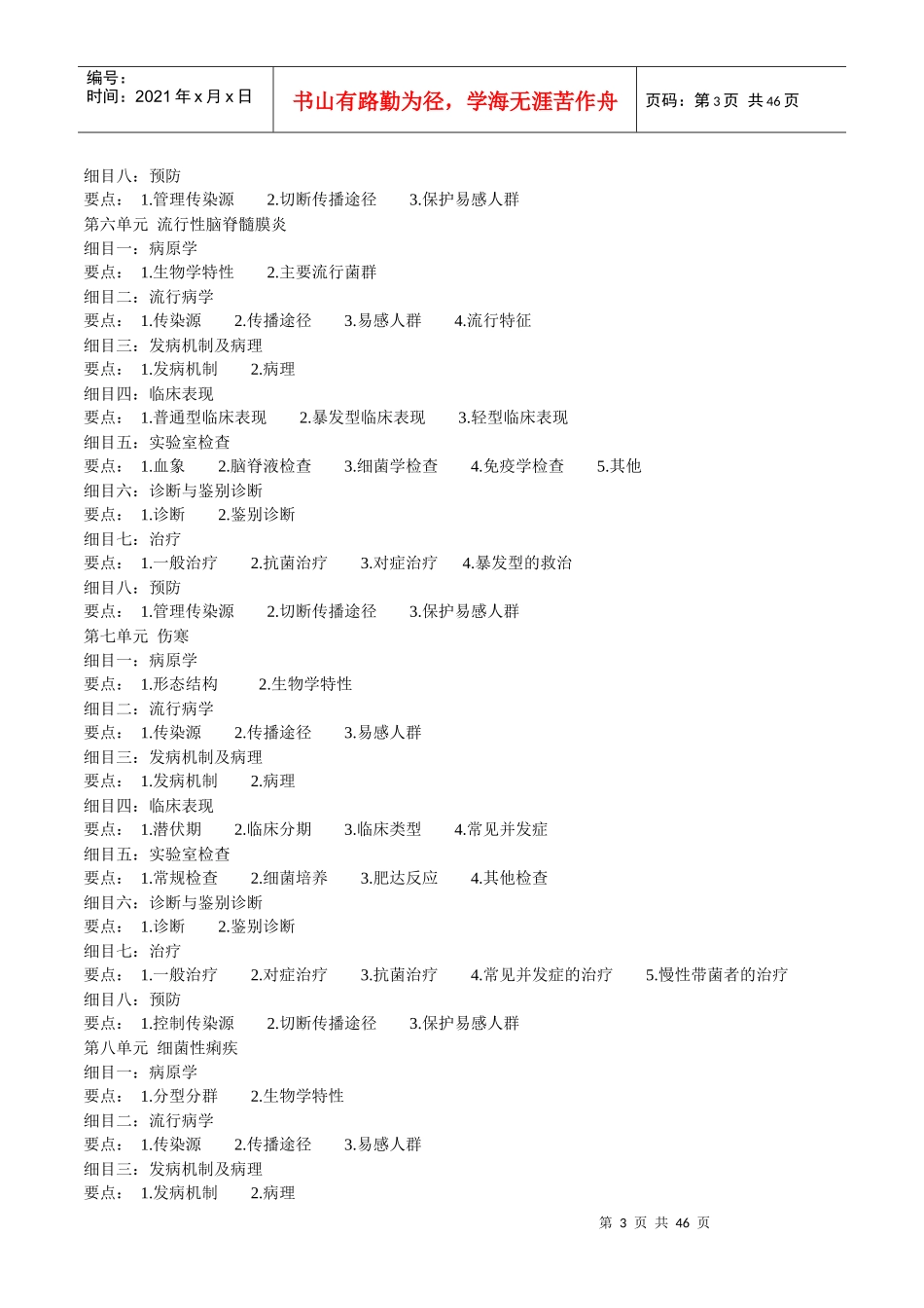 中西医助理大纲doc-保定自考，保定自学考试，保定高校自_第3页
