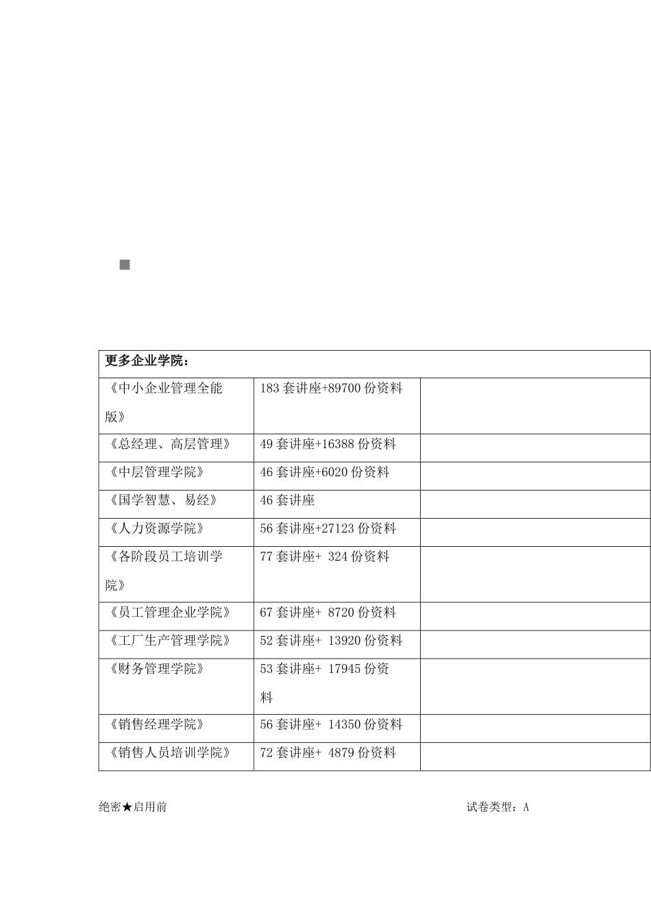 高三年级理科基础调研考试_第1页