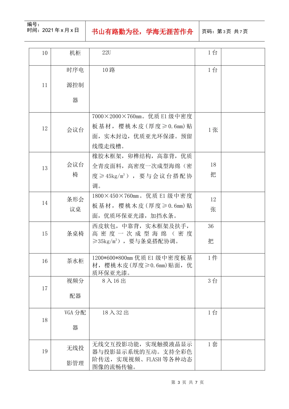 多功能会议系统技术需求_第3页