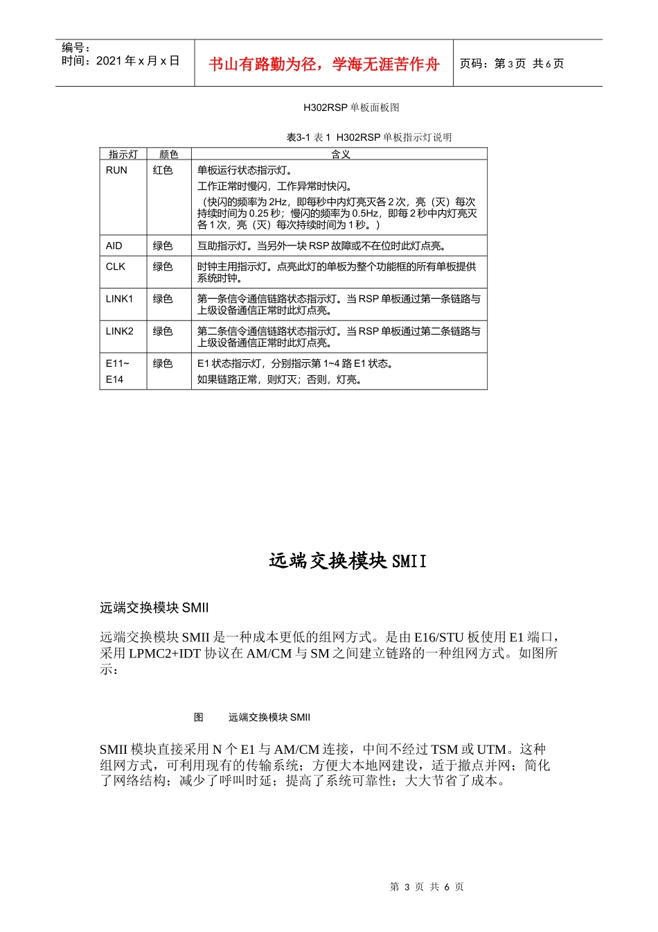 远端模块RSP与远端交换模块SMII_第3页