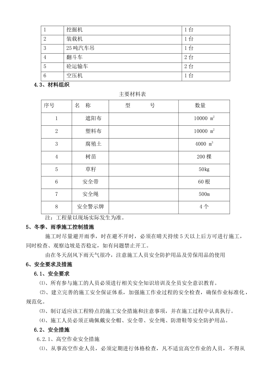 路基开挖施工挂碴堆碴清理施工方案_第3页