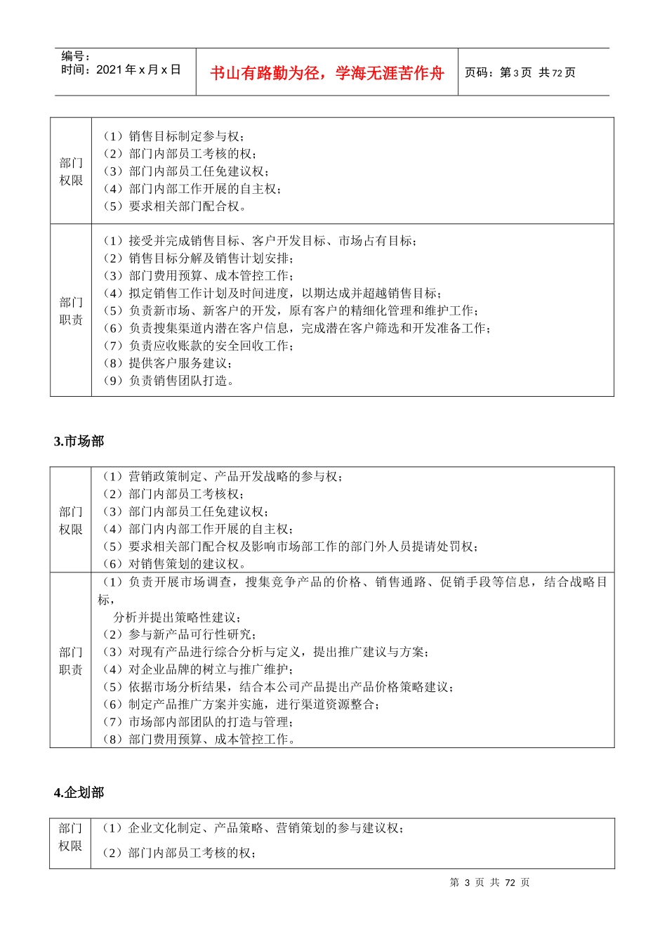企业组织架构与工作分析_第3页