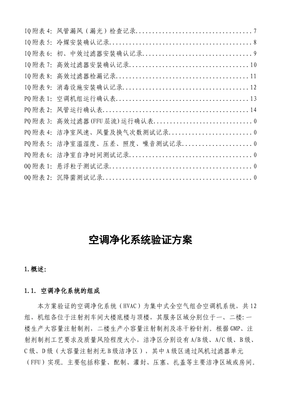 空调净化系统验证方案_第3页