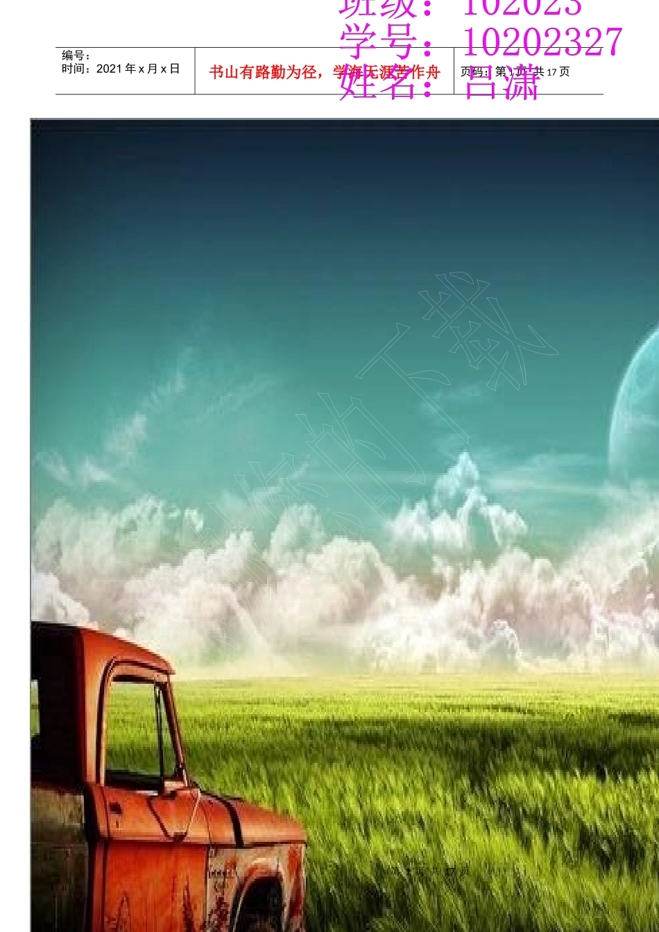 大学职业生涯规划_第1页