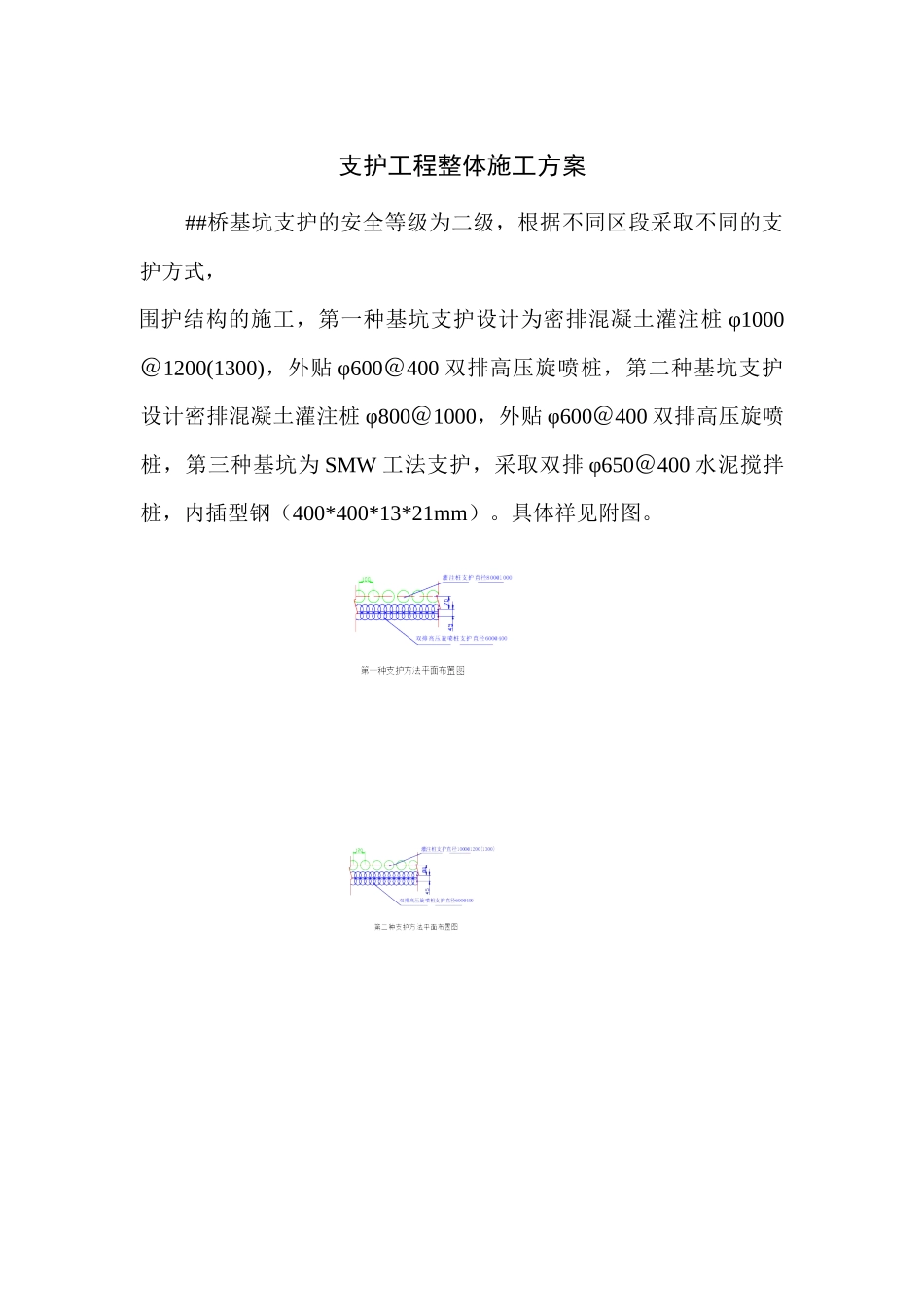 桥墩基坑支护工程整体施工方案_第1页