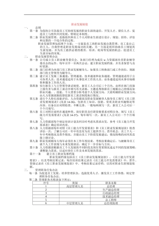 北大职业发展制度
