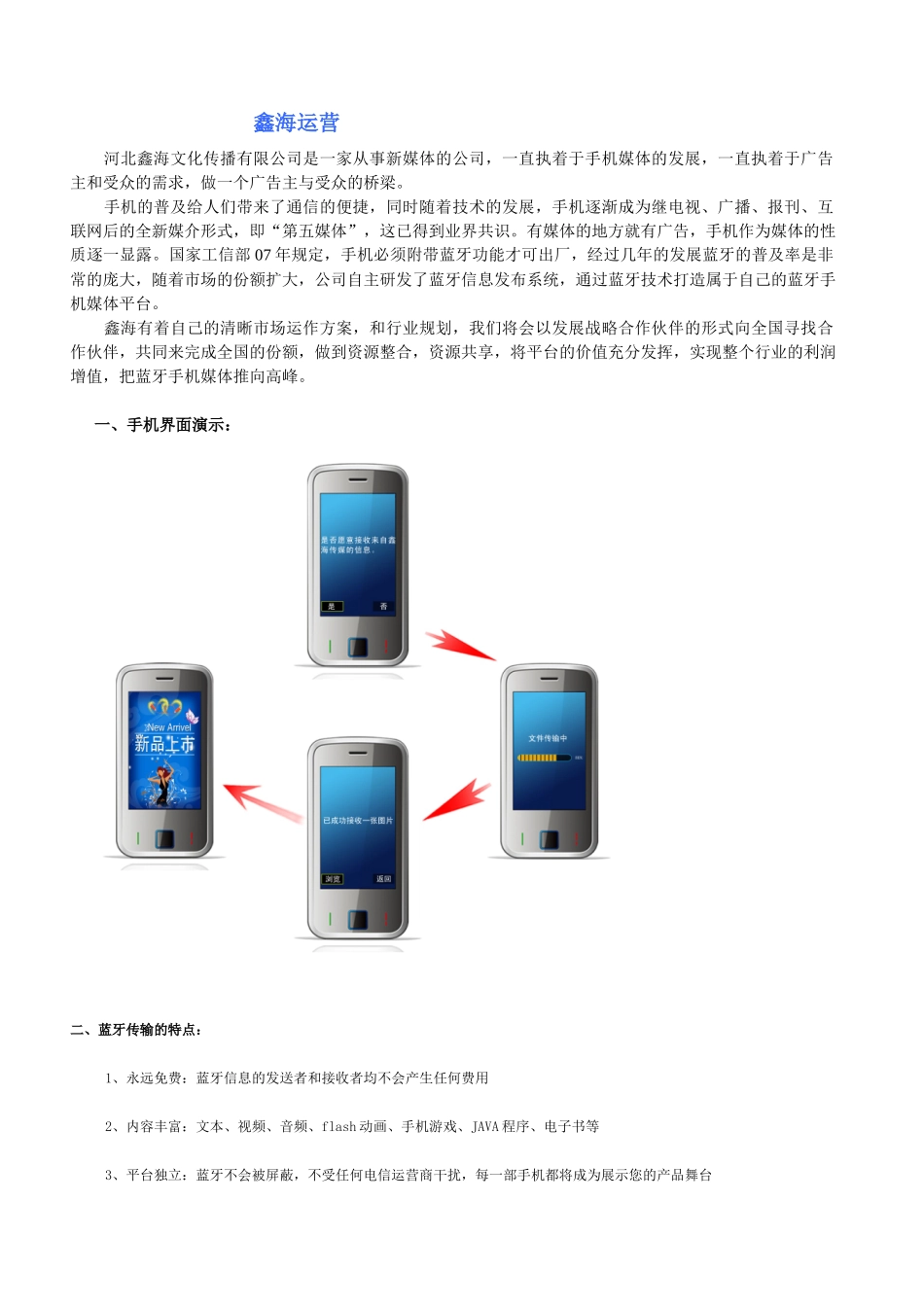 蓝牙小区短信-企业的定位营销利器_第1页