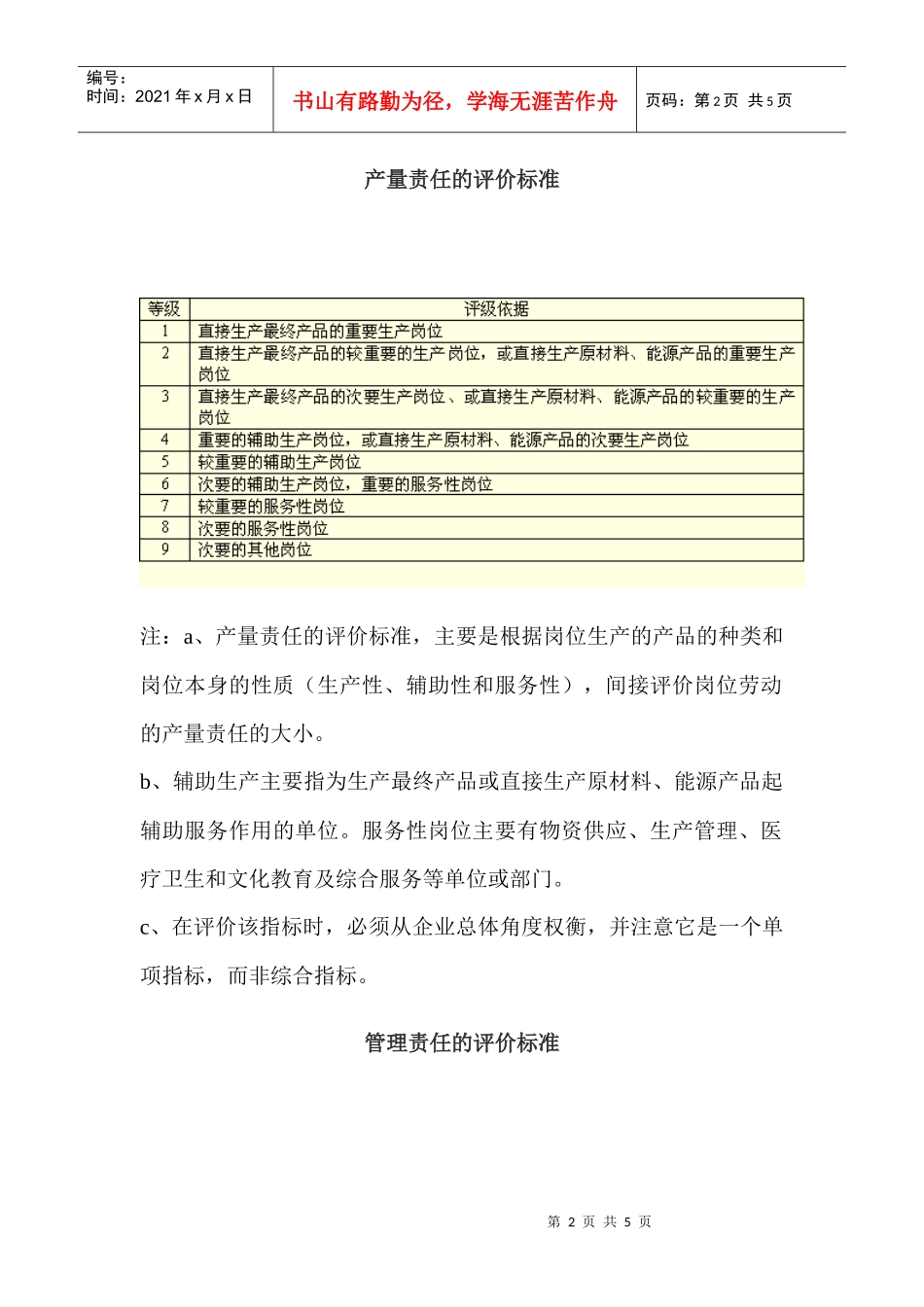 劳动责任指标标准_第2页