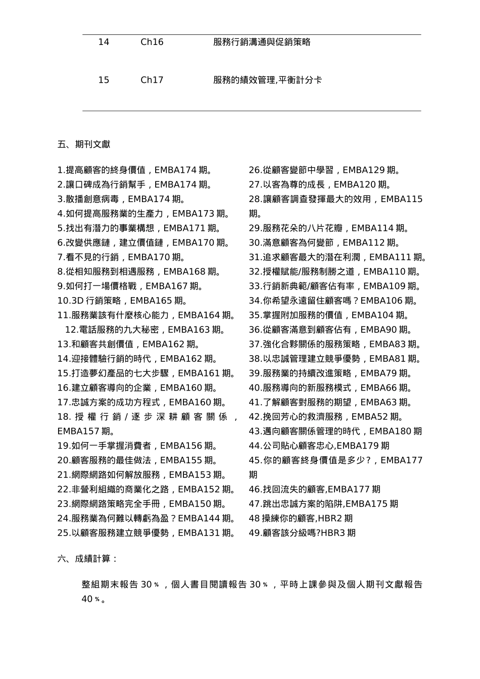 服务业行销研讨授课大纲_第3页