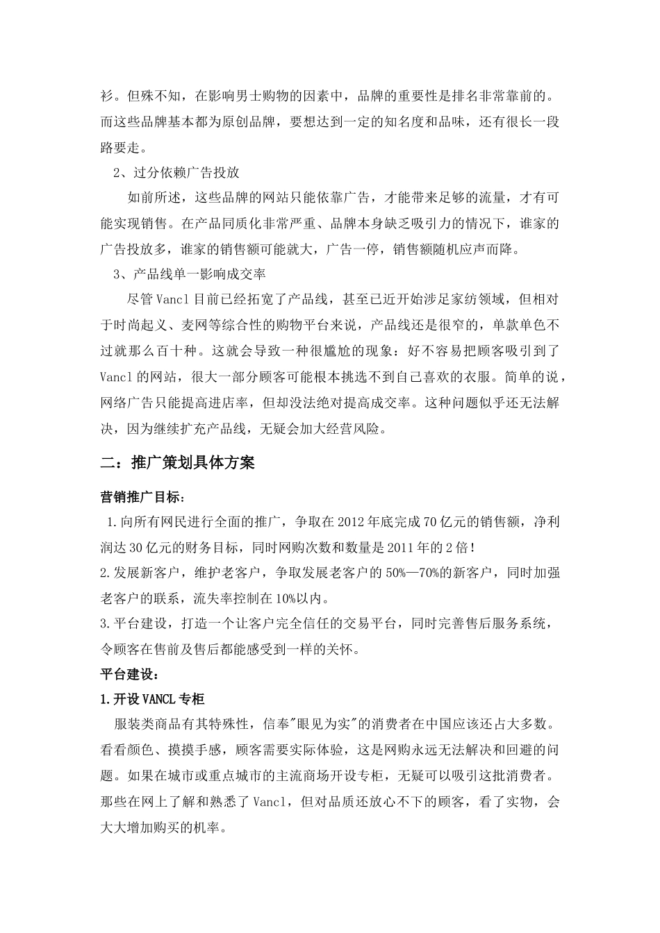 某公司网络营销策划案_第2页