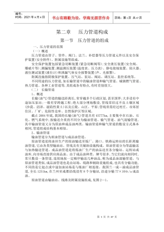 压力管道构成