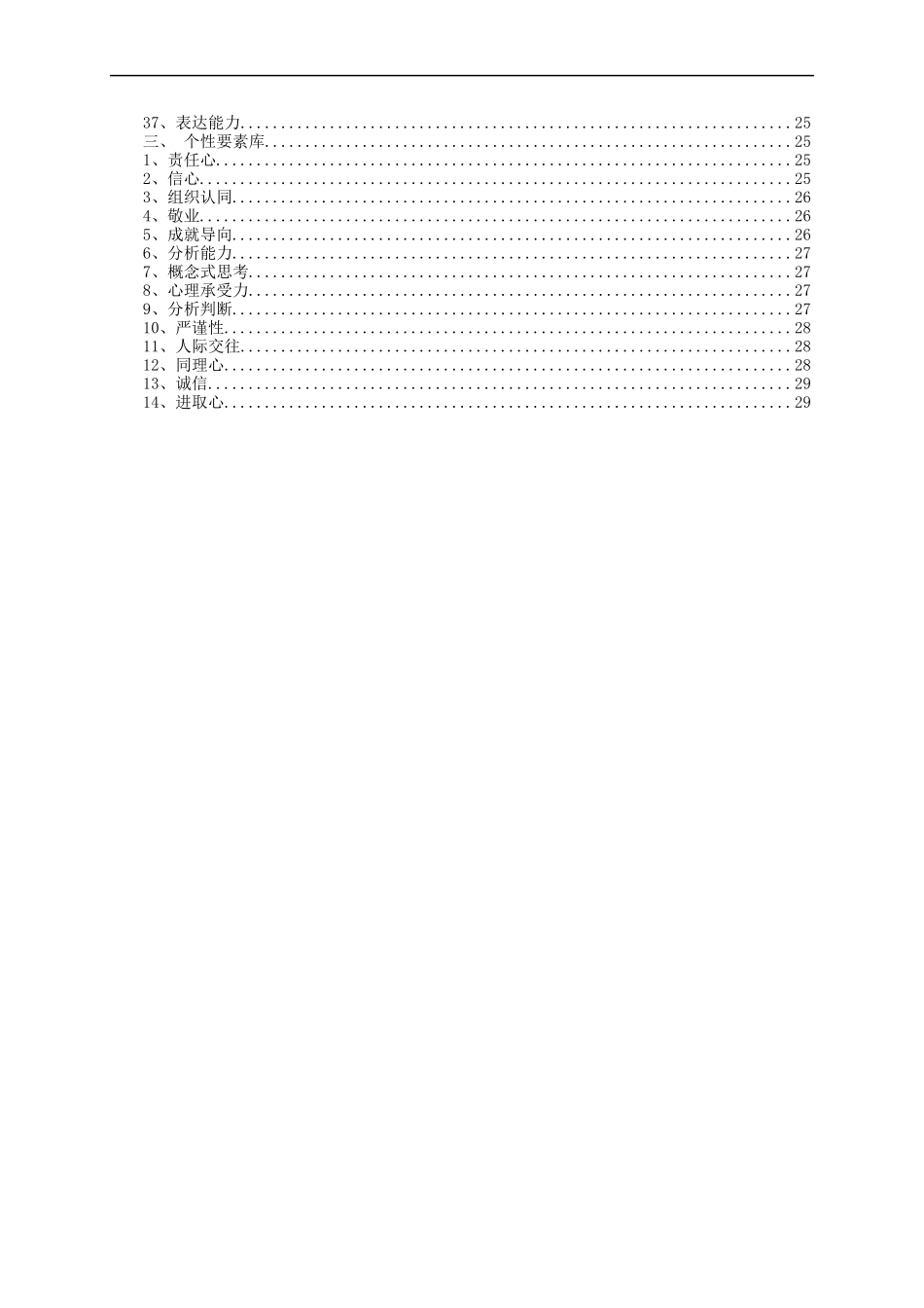 岗位胜任力模型评估手册(27P)_第3页