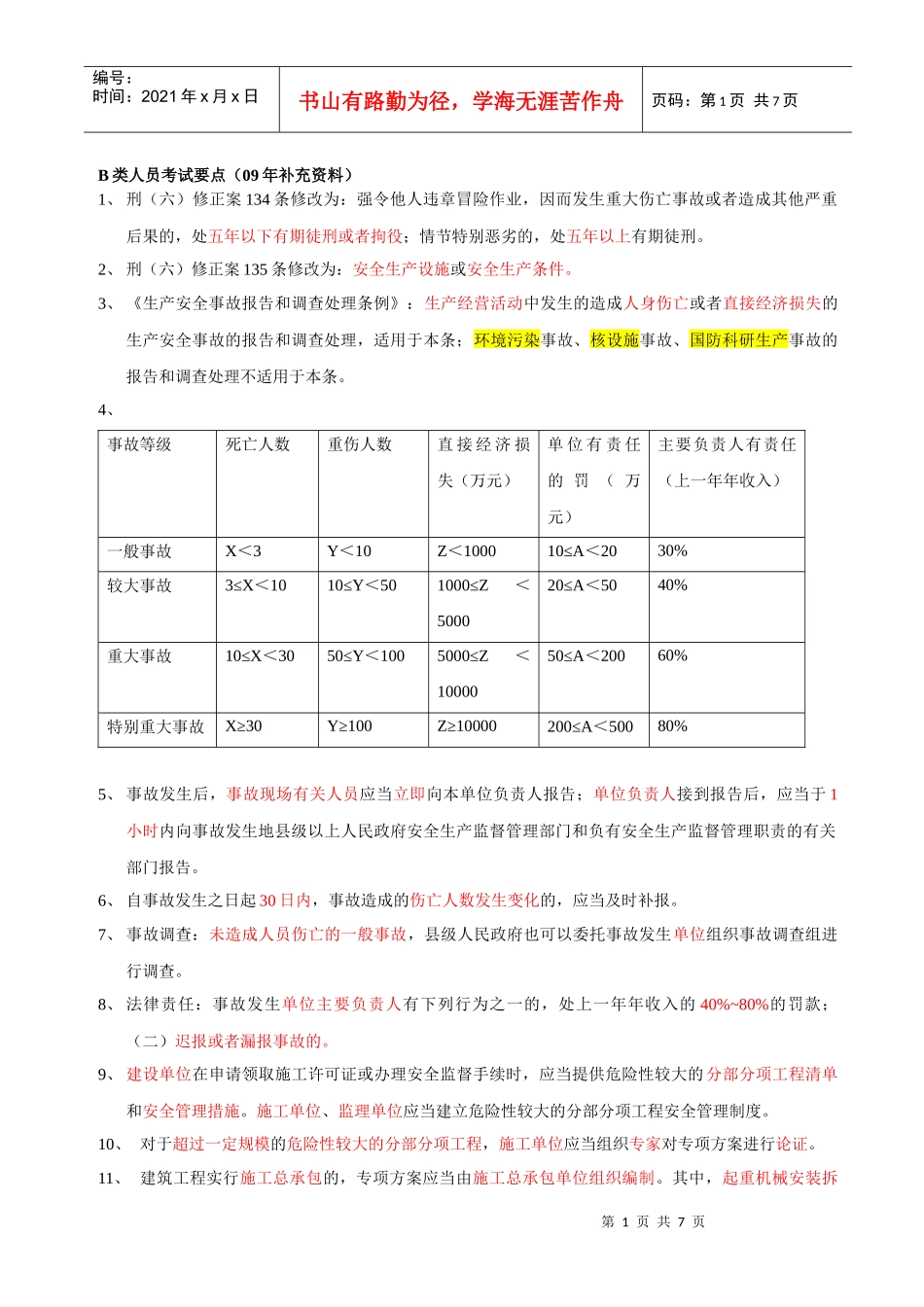 人力资源-2022B类人员考试要点(09年补充资料)_第1页