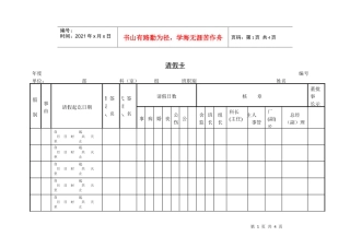 人力资源-20226 请假卡