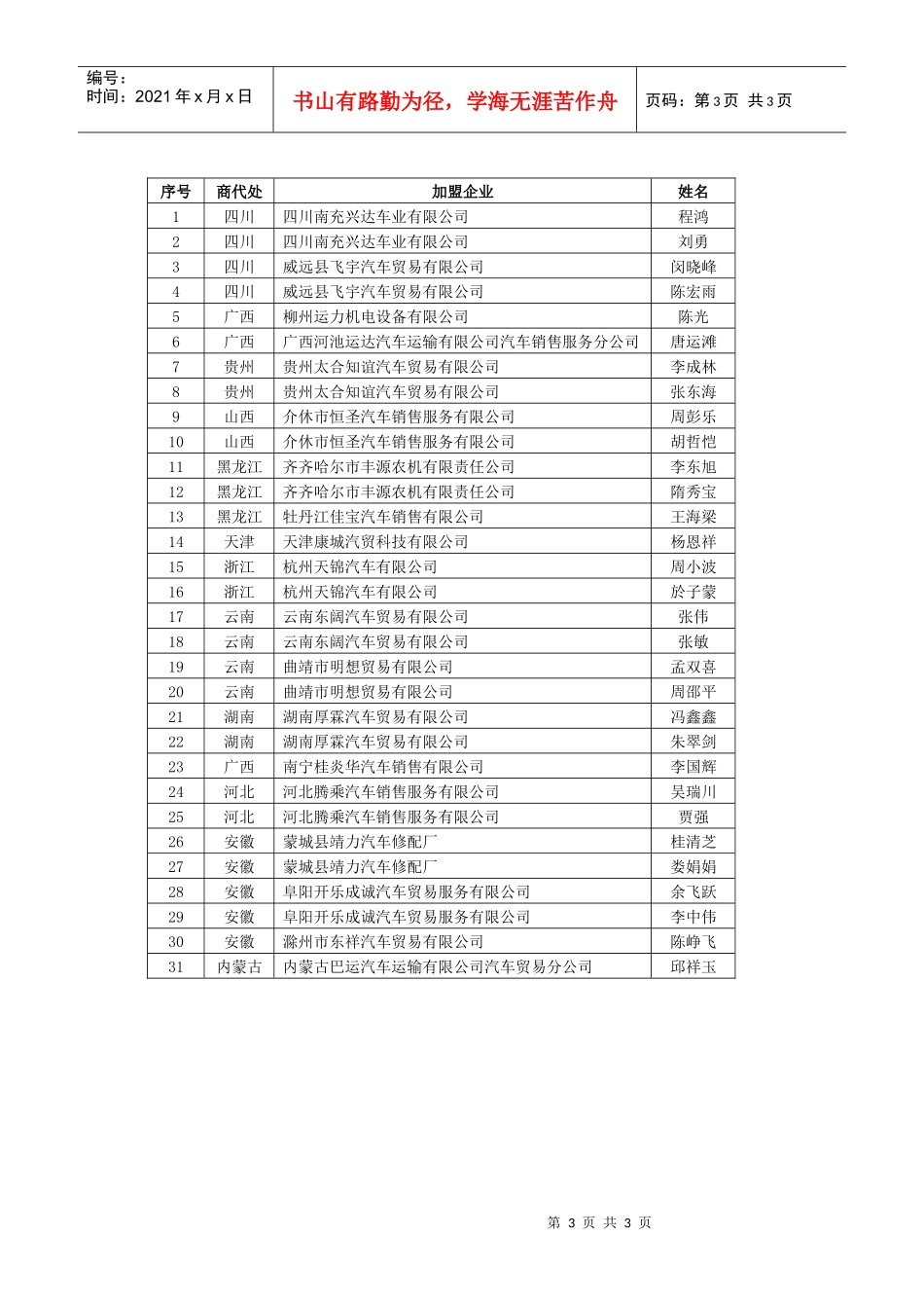 培训基地：济空四站招待所_第3页