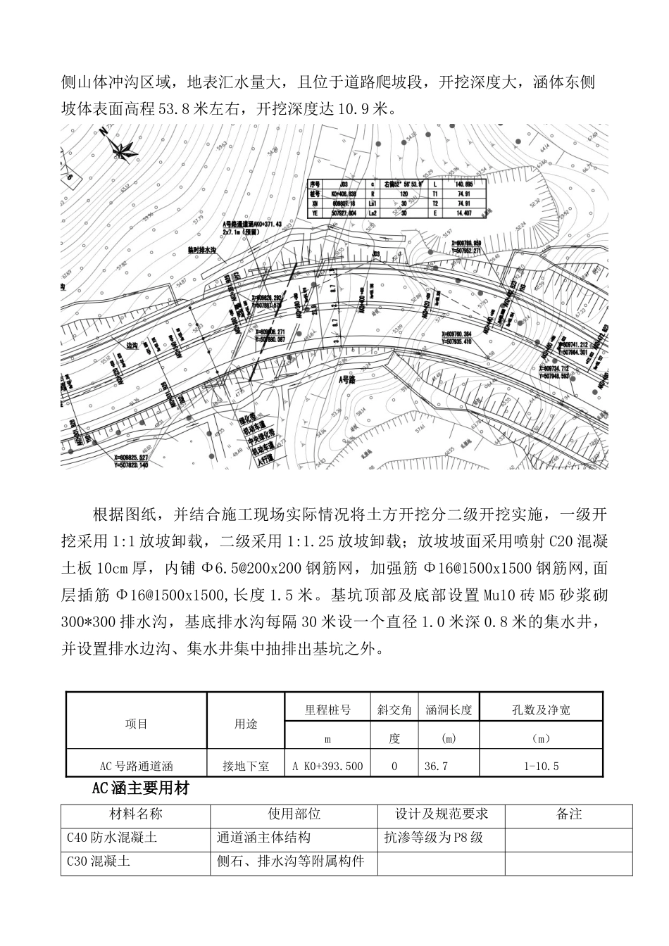 清远QYP11A号、B号道路工程AC号线通道涵专项施工方案(审定)_第2页