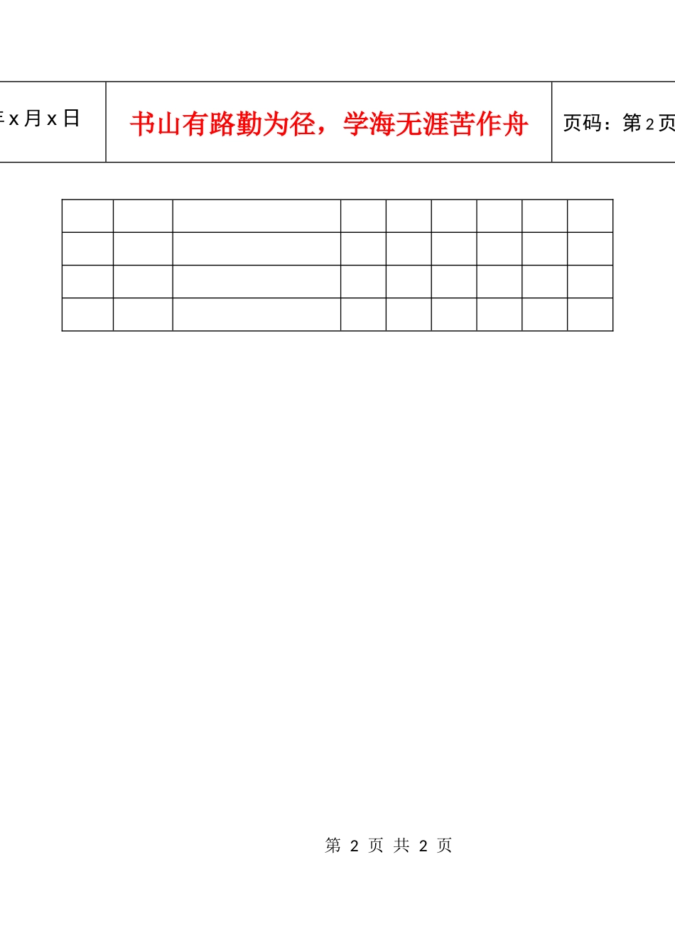 人力资源-202215奖惩登记表_第2页