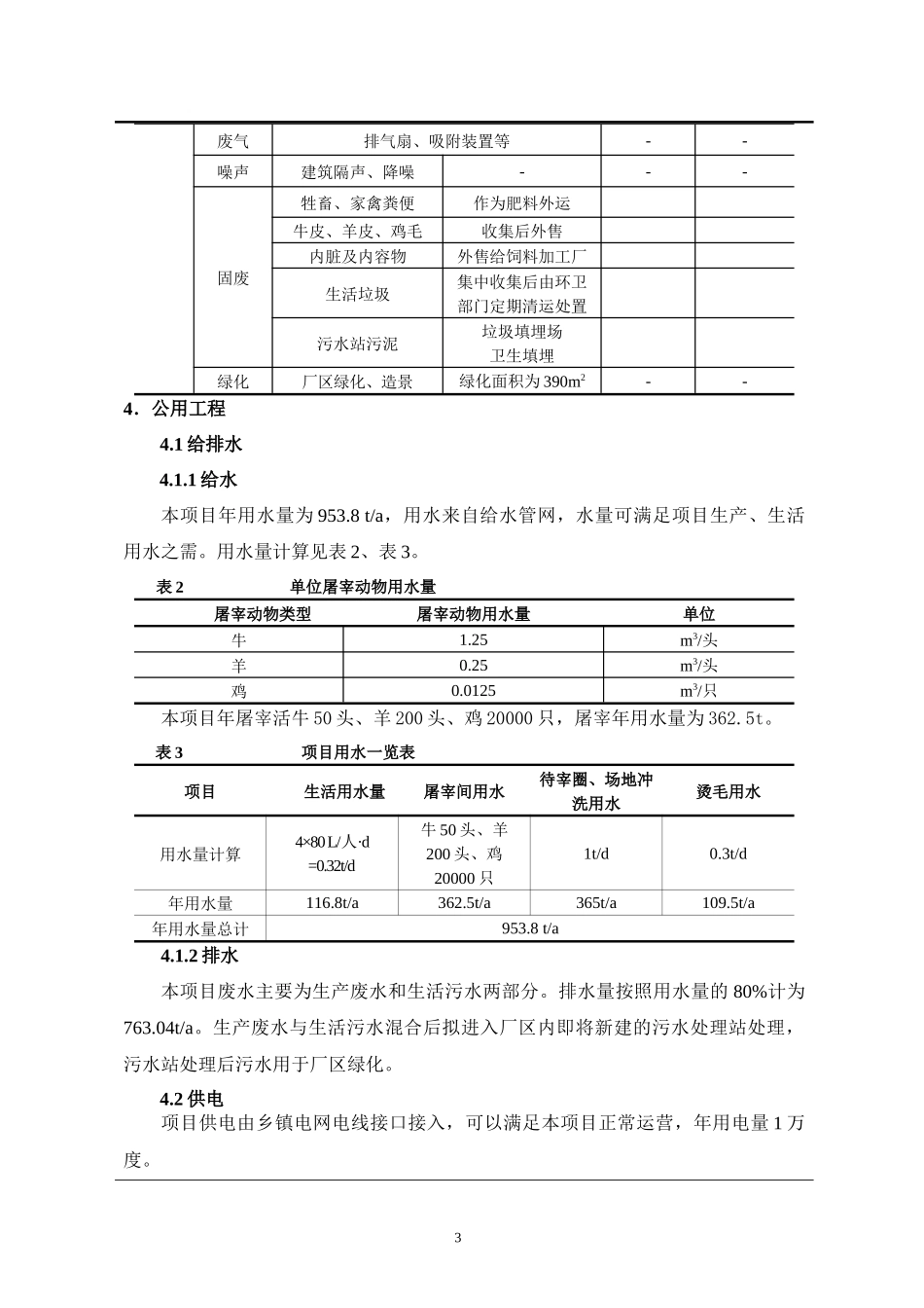 屠宰环评报告环境影响评价报告表_第3页