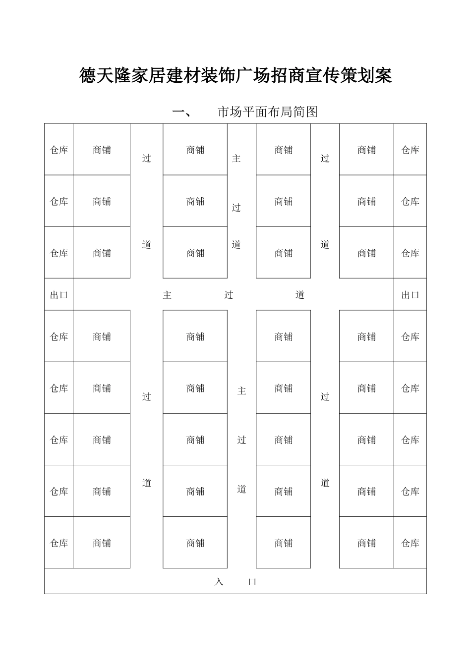 某家居建材广场市场推广方案_第1页