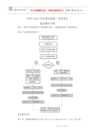 人力资源-2022CCAA认证人员注册全国统一考试考生