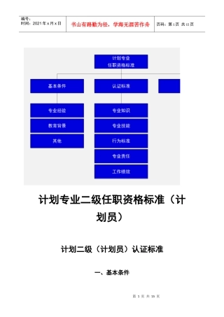 人力资源-2022319_华为计划员任职资格标准(v2[1]