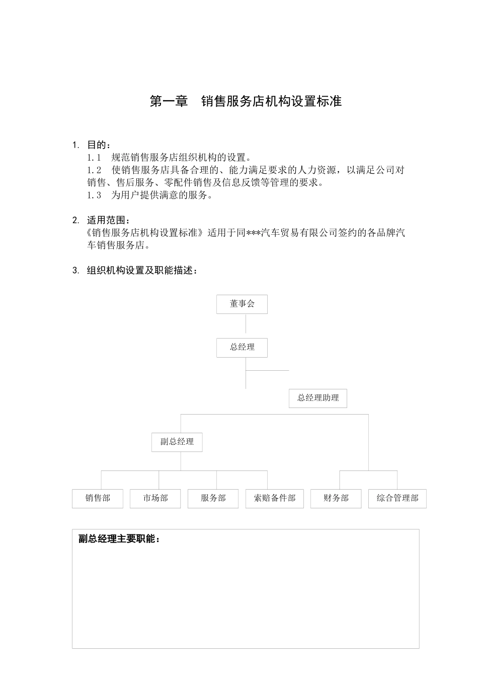 汽车公司销售服务店的管理规范_第2页