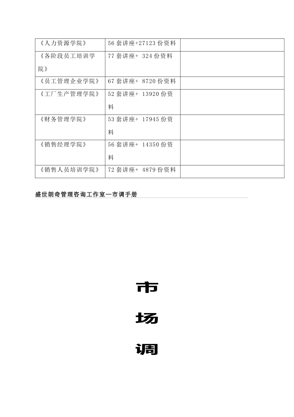 某管理咨询工作室市场调研_第2页