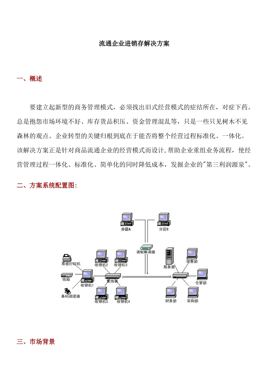 流通企业进销存解决方案_第1页
