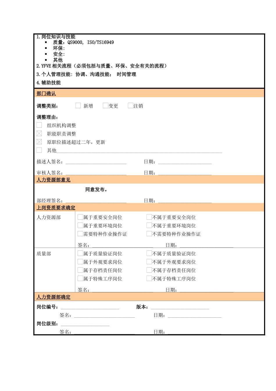 某大型电子公司销售部成品交付员职位说明书_第2页
